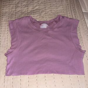 Out from Under Urban Outfitters Lavender Crop Tank Top - Women